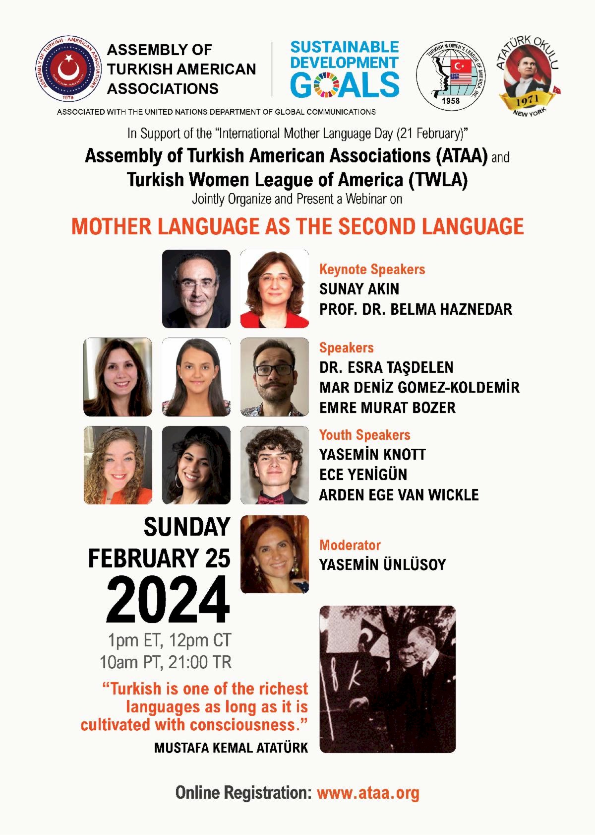 Webinar: Mother Language as the Second Language