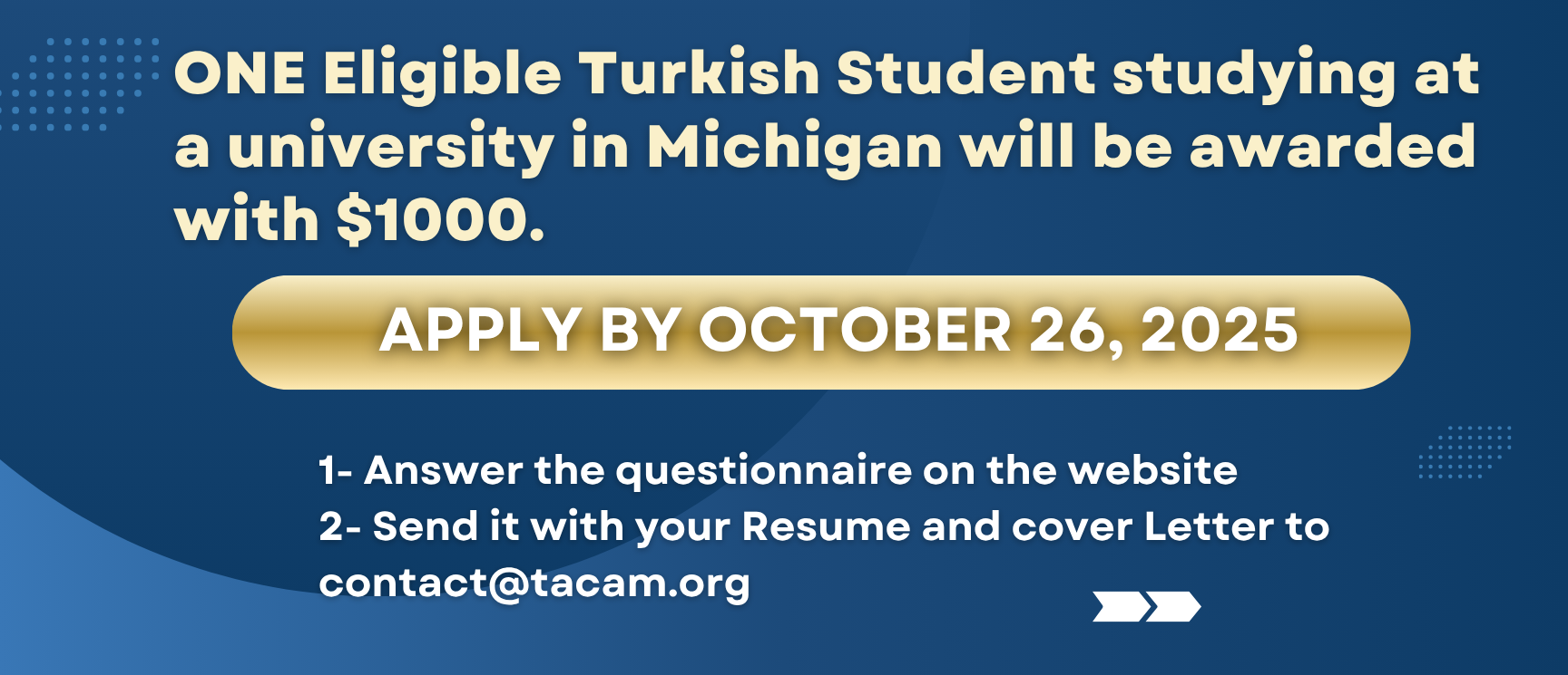 Hulya Erol Garvett Scholarship! Apply Now!